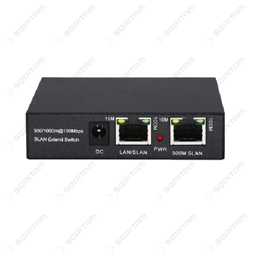 اکستندر اترنت سپیتام مدل EX2FE-800 برای افزایش برد شبکه تا 800 متر روی کابل UTP