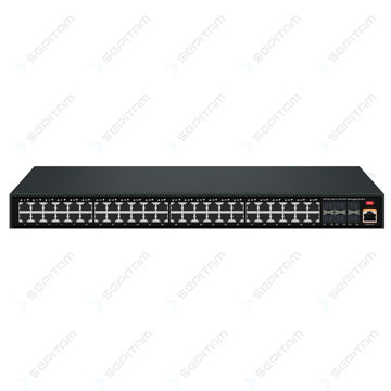سوئیچ شبکه مدیریتی Sepitam-PS424G-QXM-L3 با پورت‌های PoE و آپلینک ۱G